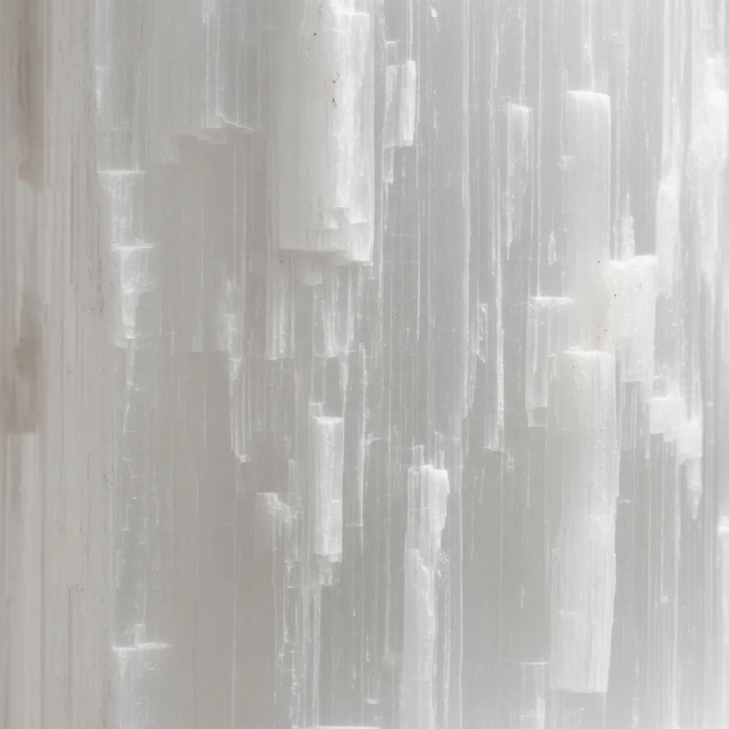 Texture de Sélénite (Gypse) sur un meuble