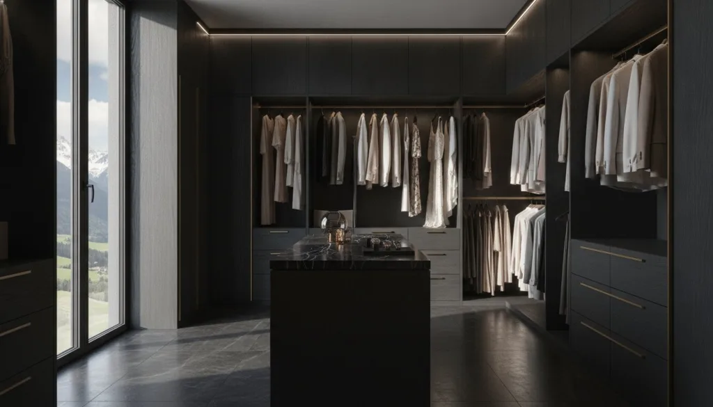 Aménagement dressing de luxe : L’art de sculpter votre sanctuaire privé