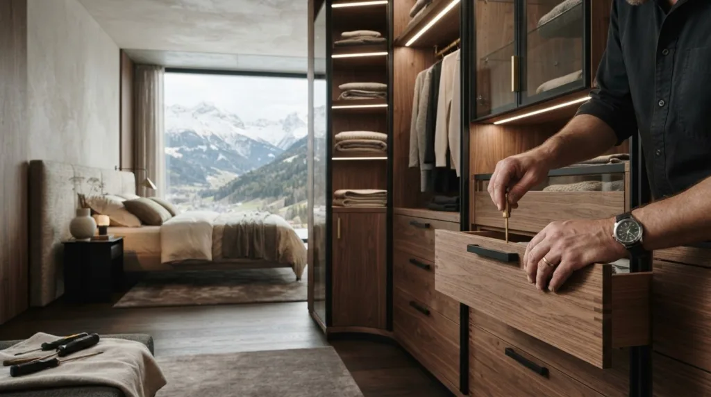 Conception de dressing pour suite parentale : un aménagement sur mesure